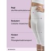 FarmaCell Women's 3/4 Anti-Cellulite Leggings with Micro Massage, High Waistband,