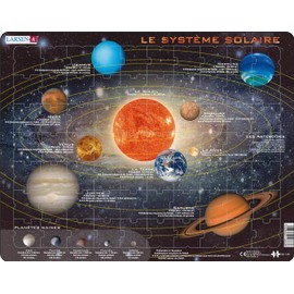 Larsen SS1 Solar System 70 Piece Frame Puzzle