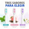 Mini Cepillos de Dientes Desechables 4 en 1 con Doble