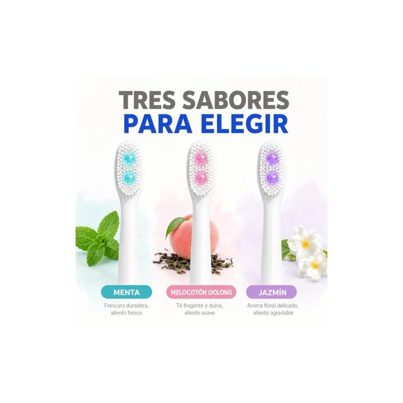 Mini Cepillos de Dientes Desechables 4 en 1 con Doble