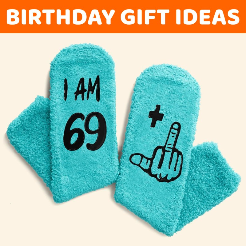 HAPPYPOP 70th Birthday Gifts Ideas - Socks for 70 Year