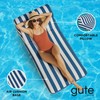 Upholstered Stylish Pool Float Lounger Recliner, Large Floating Chair &