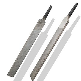 NGeGe Flat File Axe Sharpener File,Rectangular Cut Axe File,Hand File Without Handle,6" Length,Carbon Steel,Coarse Tooth,2pcs