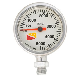 Dive Rite Mini Tech 2" SPG Gauge