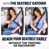 Seat Belt Reacher Tool for Easy Buckling – 9.1-Inch Seatbelt