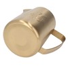 Frothing Cup 420ML 304 Stainless Steel Streamlined Cup Body Design