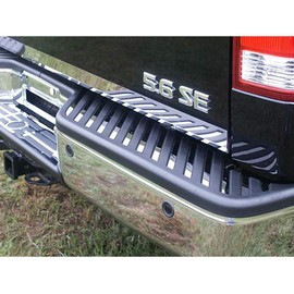 QAA Is Compatible With 2004-2015 Nissan Titan 31 Piece Stainless Rear Bumper Trim Accent, Insert with Rear Step BI24520