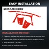 FXETRNL Real Carbon Fiber Speedometer Decor Covers for Ford Focus