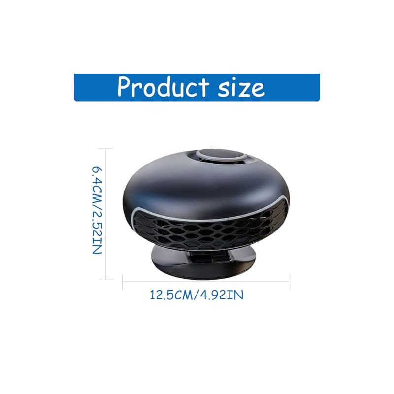 Car Heater for Vehicles - Portable 12V Heater & Defroster