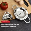 Set of 3 Stainless Steel Mouth Bag Maker, Dumpling Maker,