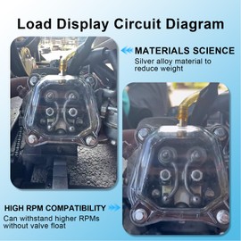 Racing Shaft Rocker Arm Set w Silver For Predator 212cc Non Hemi,Race retainers