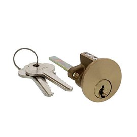 Ultra 150 Brass Finish Die Cast Replacement Rim Cylinder Lock 5 Pin