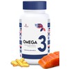 ViewCell Cpsulas Omega 3 de Salmn de 1200 mg. Suplemento Alimenticio de Ingredientes Naturales 90 Cpsulas de Alta Concentracin de Aceite puro de...   