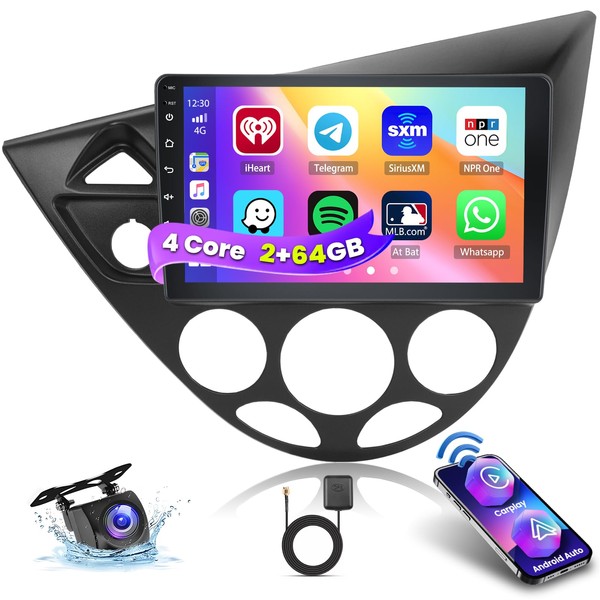 Inefala 2+64G Radio for Ford Fiesta 1995-2001 for Ford Focus