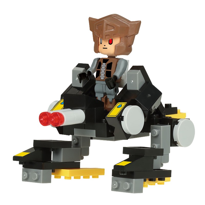 カワダ(Kawada) ナノブロックプラス ブロックライダース スペクターのマシンスーツ PBR-004