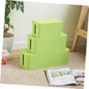 COLLBATH Organizer Box Mini Cable Storage Case for Desk Tv