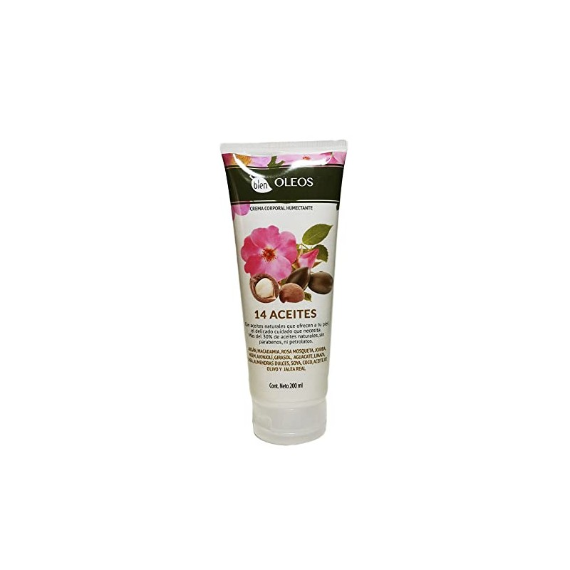 Blen | Crema corporal humectante con 14 aceites esenciales, 200