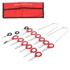 17pcs Radio Release Keys Kit Professional Removal Disassembly Tools for