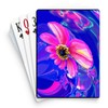 CafePress Pink Floral Abstract Standard Size Playing Cards