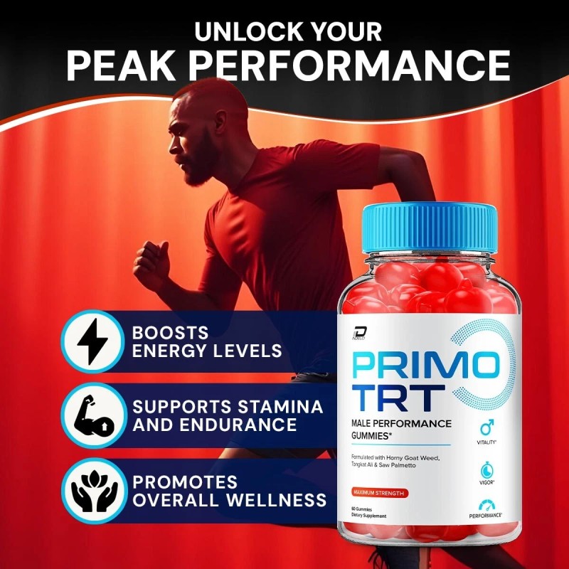 Primo TRT (1 Pack) Primo TRT Gummies for Men –