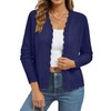 LILLUSORY Womens Cardigan Sweaters Long Sleeve Casual Lightweight Button Down