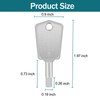 Haier Refrigerator Lock Key & Freezer Key Replacement - Suitable