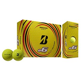 BRIDGESTONE - Pelotas de Golf e6 2021 (una docena), Color Amarillo