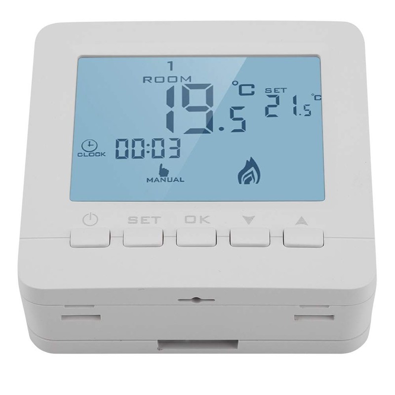 Digital Thermostat LCD Thermostat, Gas Fireplace Thermostat Low Voltage Thermostat