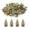 uxcell 50 Sets Spikes and Studs, 7 x 13mm Cone