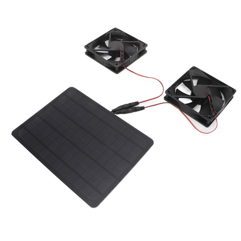 Solar Panel Fan Kit 12V 10W Portable Universal Energy Saving