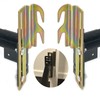 2Pcs#711 Bed Frame Bolt On to Hook On Conversion Brackets