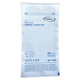 MaiMed porefix Sterile Plasters Sterile Wound Plasters 30 x 10 cm - Wound Dressing, Sterile Plasters Sensitive - Pack of 25 Individually Packed - Latex-Free