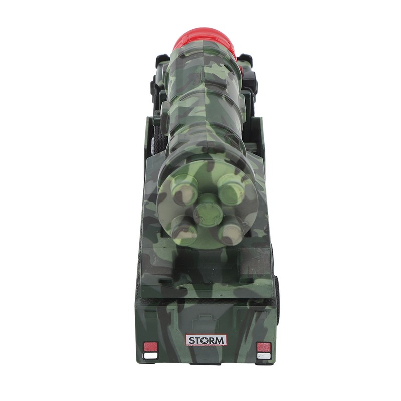 Missile Truck Toy High Simulation Strong Return Force Alloy Lights