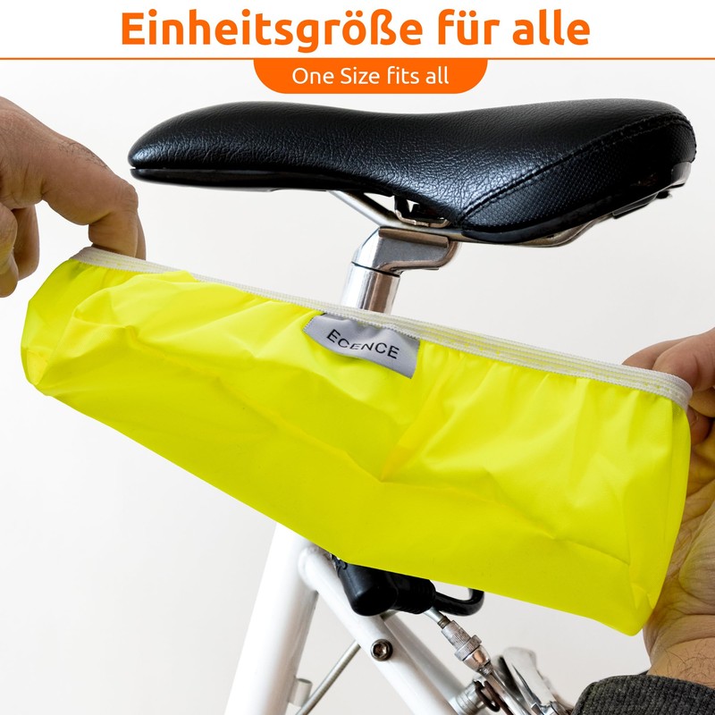 ECENCE 2 x Bicycle Saddle Rain Cover Bicycle Saddle Rain