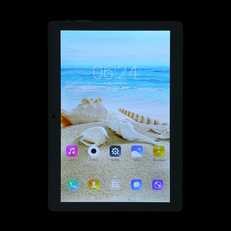 10.1in Tablet Silver 5G WiFi Calling for Android 12 6GB