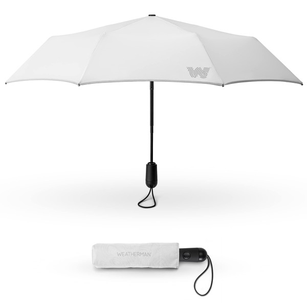 Weatherman Travel Umbrellas for Rain - Compact Umbrella Windproof -
