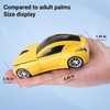 Car Mouse, Wireless Mouse (Yellow)