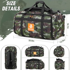 Ouknak Bag for JBL Partybox Series Bluetooth Speaker, Carry Case, Portable Travel Bag, Protective Bag, for JBL Partybox 320, Camouflage