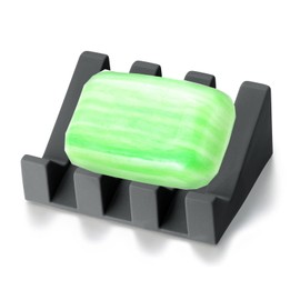 Jabonera de silicona con desagüe para ducha, baño, barra de jabón, bandeja de secado autodrenable para cascada, soporte de esponja para fregadero de cocina, fácil limpieza, accesorios de viaje