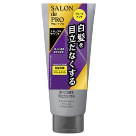 SALON DE PRO Natural Grayish Treatment, Natural Black, 6.3 oz (180 g) (For Gray Hair)