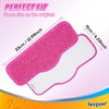 KEEPOW 8 Pack Reusable Microfiber Mop Pads Compatible with Schenley