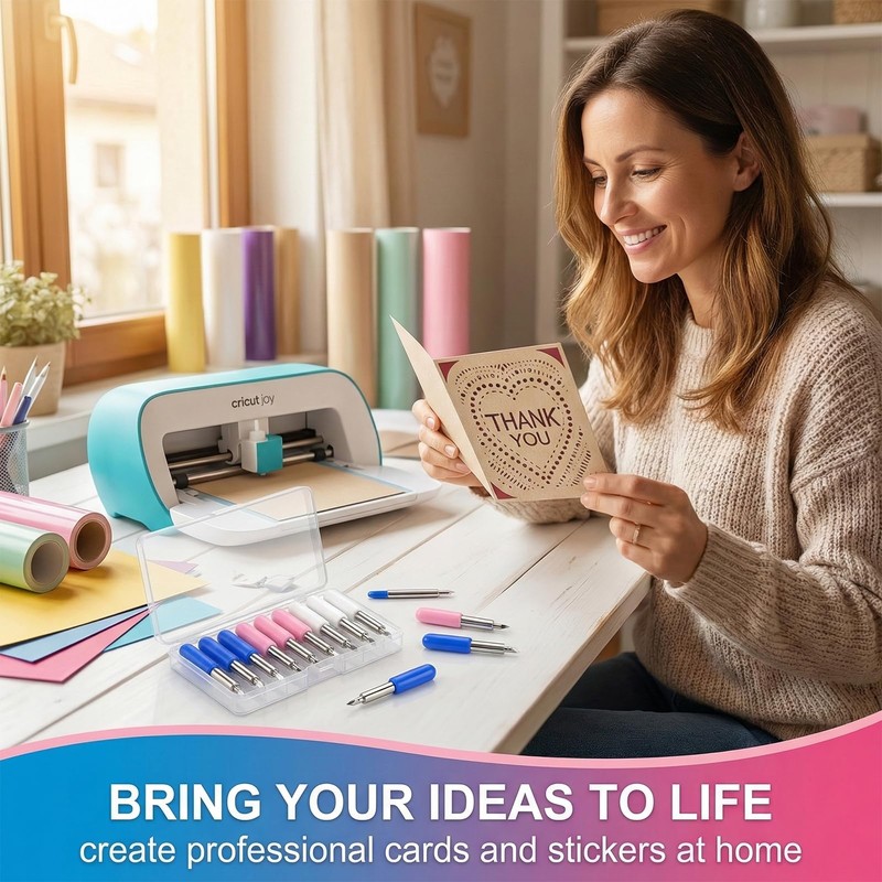 MERQUU Lama per Cricut Joy, 12 pezzi per Cricut Joy