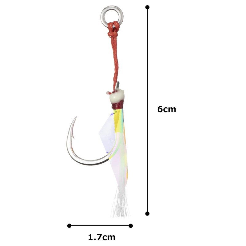 Major Craft Assist Hook, Jigpara Assist Hook, Holo SABA/L JP