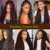 Bafamiya Deep Curly Braiding Human Hair 11A Chocolate Brown 2