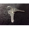 JUSTRITE 25998 Sure Grip Key Set,5 In. W,7 In. D,PK2