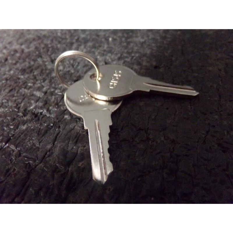 JUSTRITE 25998 Sure Grip Key Set,5 In. W,7 In. D,PK2