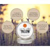 All Natural Beef Tallow Skincare Balm: Grass-Fed, Triple-Rendered Tallow Face