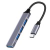 Besince USB Hub Type-C to USB3.0 1 Port USB2.0 3