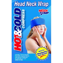 Medi-Temp Head-Neck Hot & Cold Reusable Compress Pad 1 ea