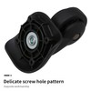 Mxfans 2 Pairs Swivel Wheels W187 DIY Luggage Wheel Accessories